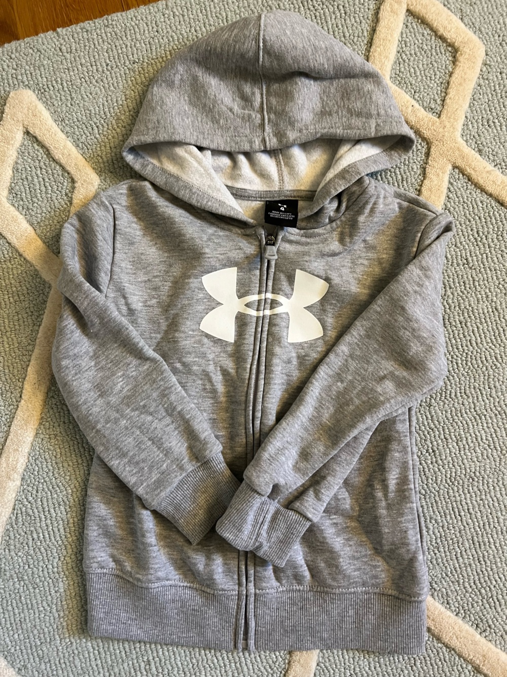 Kids under armor full zip sweatshirt